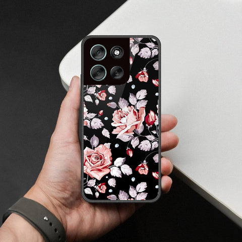 Motorola Moto G86 Power Cover - Foral Series - HQ Premium Shine Durable Shatterproof Case