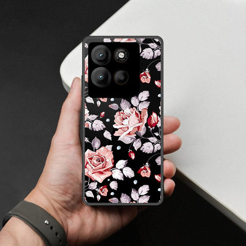 Motorola Moto G15 Cover - Foral Series - HQ Premium Shine Durable Shatterproof Case