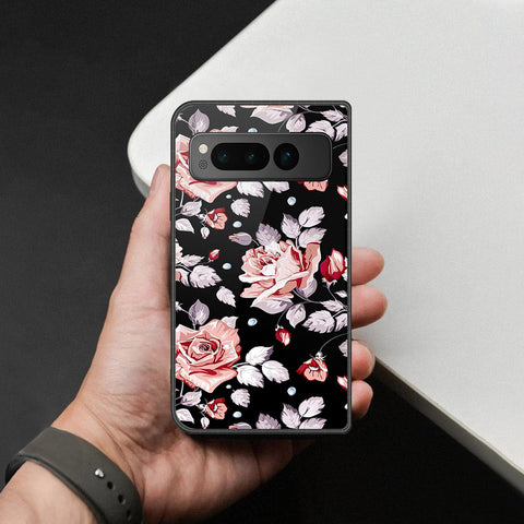 Google Pixel Fold Cover - Foral Series - HQ Premium Shine Durable Shatterproof Case
