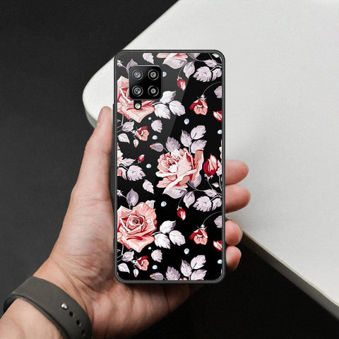 Samsung Galaxy A42 5G Cover - Foral Series - HQ Premium Shine Durable Shatterproof Case