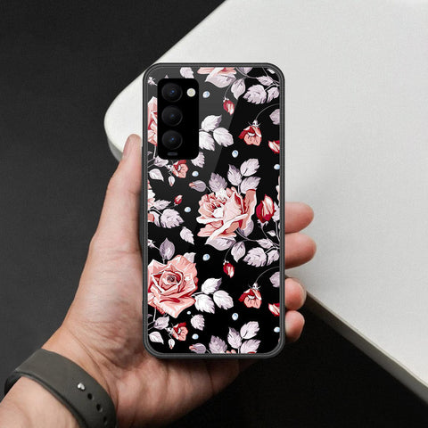 Tecno Camon 18T Cover - Foral Series - HQ Premium Shine Durable Shatterproof Case