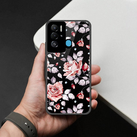 Tecno Pova Neo Cover - Foral Series - HQ Premium Shine Durable Shatterproof Case