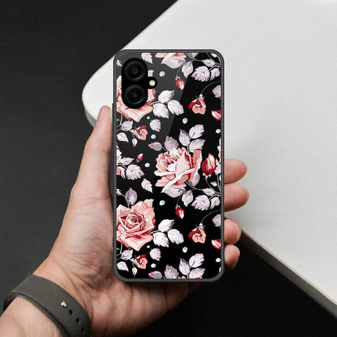 Samsung Galaxy F06 5G Cover - Foral Series - HQ Premium Shine Durable Shatterproof Case