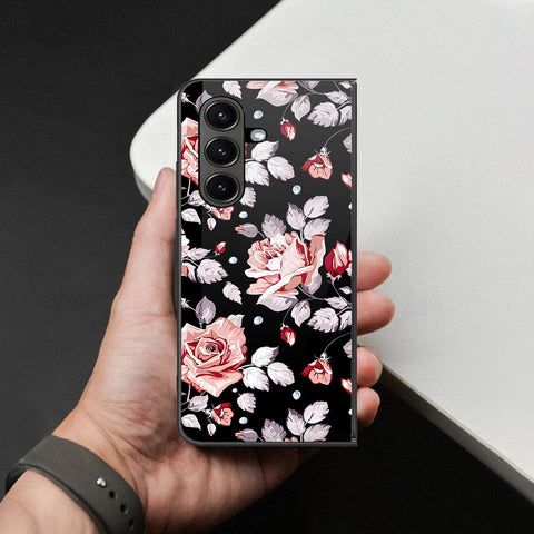 Samsung Galaxy Z Fold 7 Cover - Foral Series - HQ Premium Shine Durable Shatterproof Case