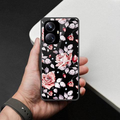 Realme 10 Pro Plus Cover - Foral Series - HQ Premium Shine Durable Shatterproof Case