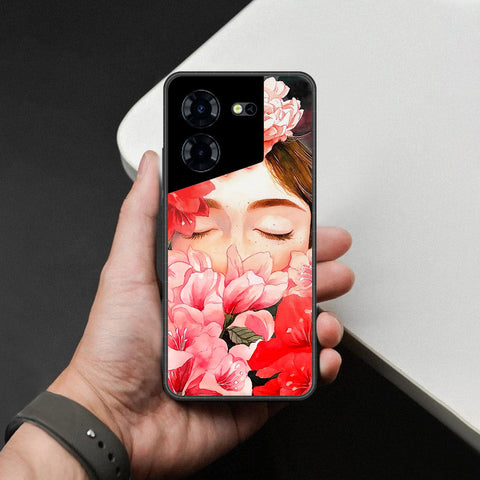 Tecno Pova 5 Cover - Foral Series - HQ Premium Shine Durable Shatterproof Case