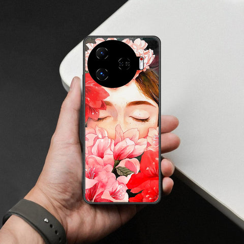 Tecno Camon 30 Pro 5G Cover - Foral Series - HQ Premium Shine Durable Shatterproof Case