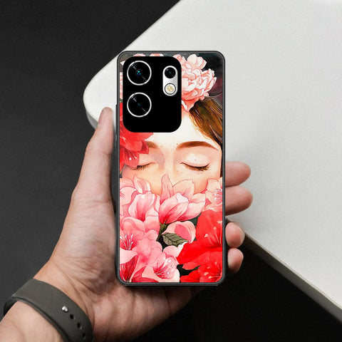 Infinix Zero 30 4G Cover - Foral Series - HQ Premium Shine Durable Shatterproof Case