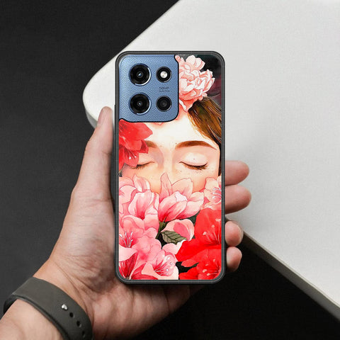 Motorola Moto G (2025) Cover - Foral Series - HQ Premium Shine Durable Shatterproof Case