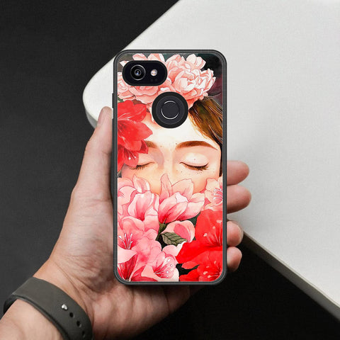 Google Pixel 3 Cover - Foral Series - HQ Premium Shine Durable Shatterproof Case