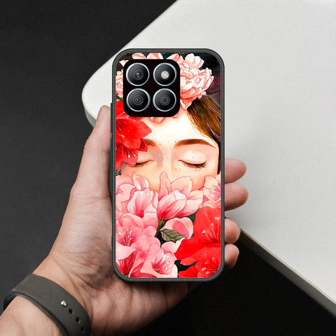 Honor X8c Cover - Foral Series - HQ Premium Shine Durable Shatterproof Case