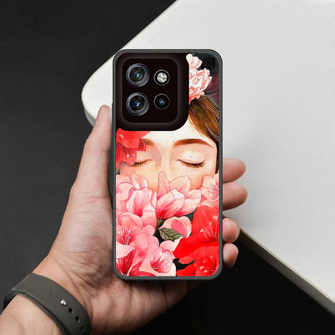 Motorola Edge 50 Neo Cover - Foral Series - HQ Premium Shine Durable Shatterproof Case