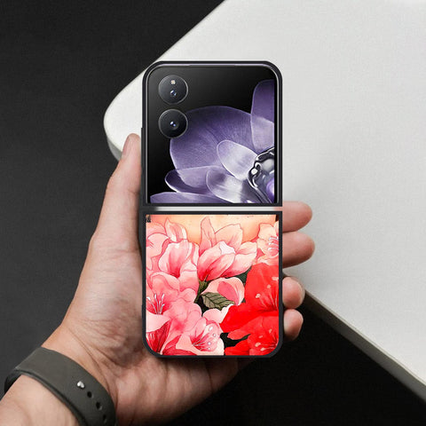 Xiaomi Mix Flip Cover - Foral Series - HQ Premium Shine Durable Shatterproof Case