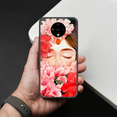 Tecno Spark 6 Cover - Foral Series - HQ Premium Shine Durable Shatterproof Case