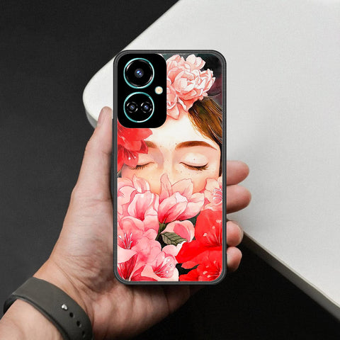 Tecno Camon 19 Pro Mondrian Cover - Foral Series - HQ Premium Shine Durable Shatterproof Case