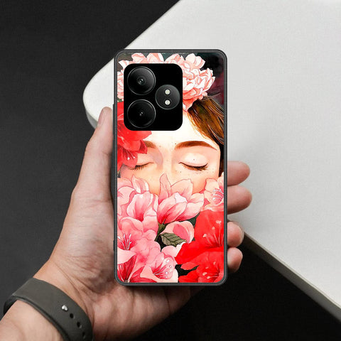 Realme GT Neo 6 SE Cover - Foral Series - HQ Premium Shine Durable Shatterproof Case