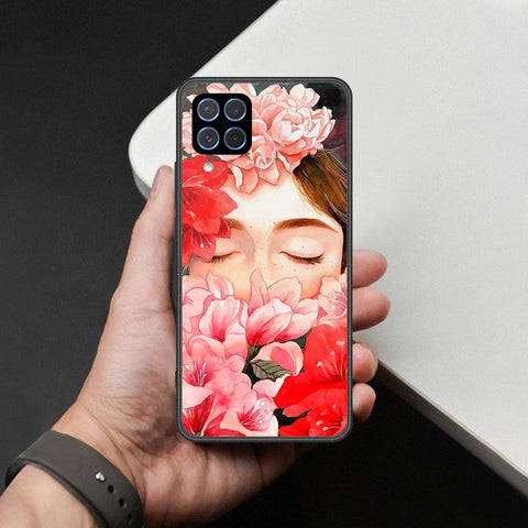 Samsung Galaxy F62 Cover - Foral Series - HQ Premium Shine Durable Shatterproof Case