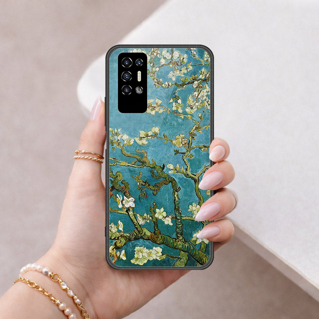 Tecno Pova 2 Cover - Foral Series 2 - HQ Premium Shine Durable Shatterproof Case