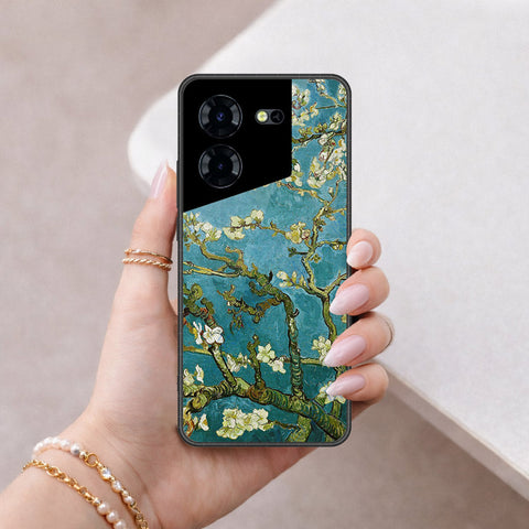 Tecno Pova 5 Cover - Foral Series 2 - HQ Premium Shine Durable Shatterproof Case