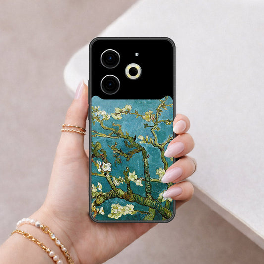 Tecno Pova 6 Neo Cover - Foral Series 2 - HQ Premium Shine Durable Shatterproof Case