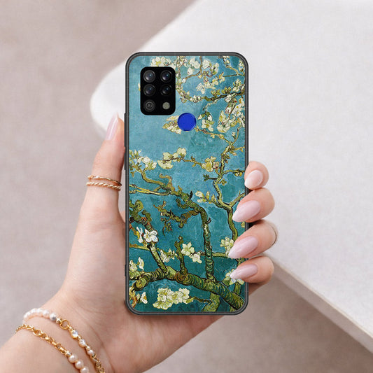 Tecno Pova LD7 Cover - Foral Series 2 - HQ Premium Shine Durable Shatterproof Case