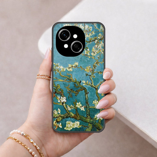 Tecno Spark 40C Cover - Foral Series 2 - HQ Premium Shine Durable Shatterproof Case