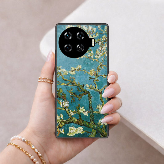 Tecno Spark 20 Pro Plus Cover - Foral Series 2 - HQ Premium Shine Durable Shatterproof Case