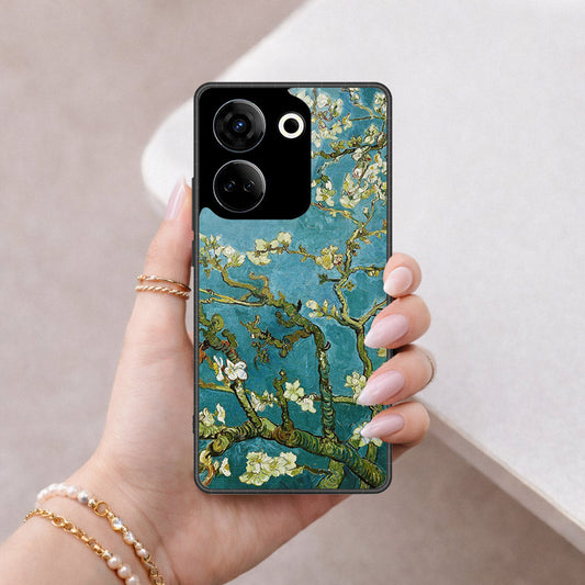 Tecno Camon 20 Pro Cover - Foral Series 2 - HQ Premium Shine Durable Shatterproof Case