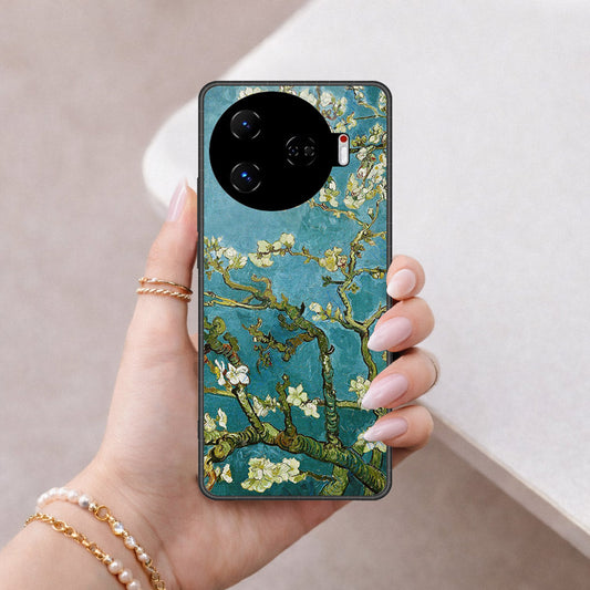 Tecno Camon 30 Pro 5G Cover - Foral Series 2 - HQ Premium Shine Durable Shatterproof Case
