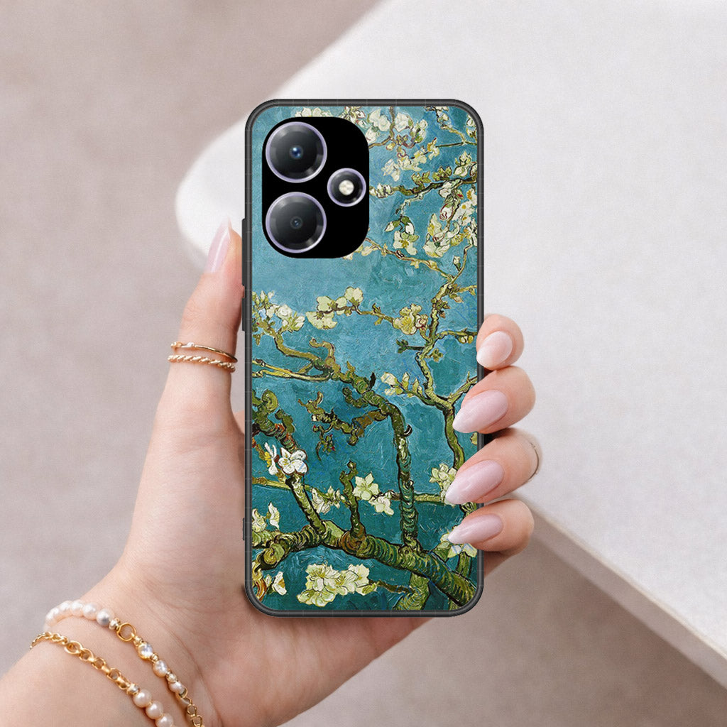 Infinix Hot 30 Play Cover - Foral Series 2 - HQ Premium Shine Durable Shatterproof Case