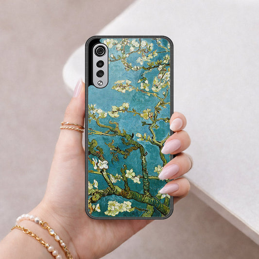 LG Velvet 5G Cover - Foral Series 2 - HQ Premium Shine Durable Shatterproof Case
