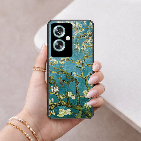 Oppo A79 Cover - Foral Series 2 - HQ Premium Shine Durable Shatterproof Case
