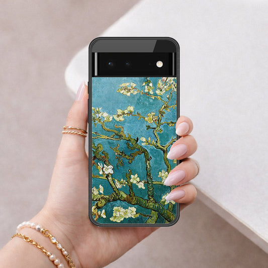 Google Pixel 6 Cover - Foral Series 2 - HQ Premium Shine Durable Shatterproof Case
