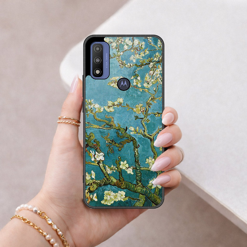Motorola G Pure 2021 Cover - Foral Series 2 - HQ Premium Shine Durable Shatterproof Case