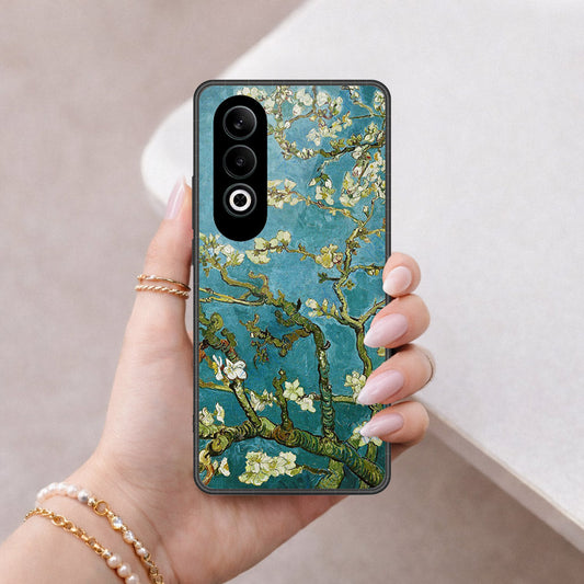 Oppo K12 Plus Cover - Foral Series 2 - HQ Premium Shine Durable Shatterproof Case