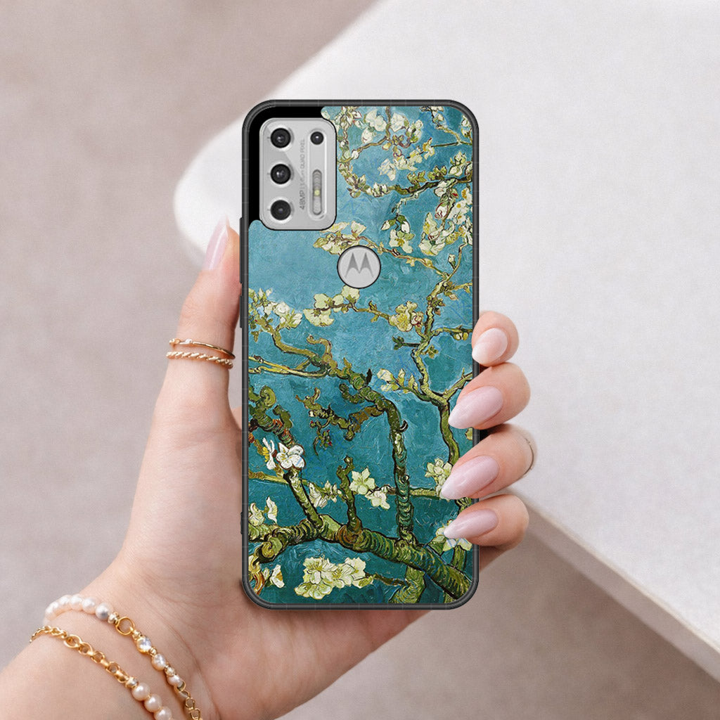 Motorola Moto G Stylus 5G 2021 Cover - Foral Series 2 - HQ Premium Shine Durable Shatterproof Case