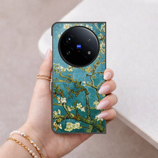 Vivo X Fold 5 Cover - Foral Series 2 - HQ Premium Shine Durable Shatterproof Case