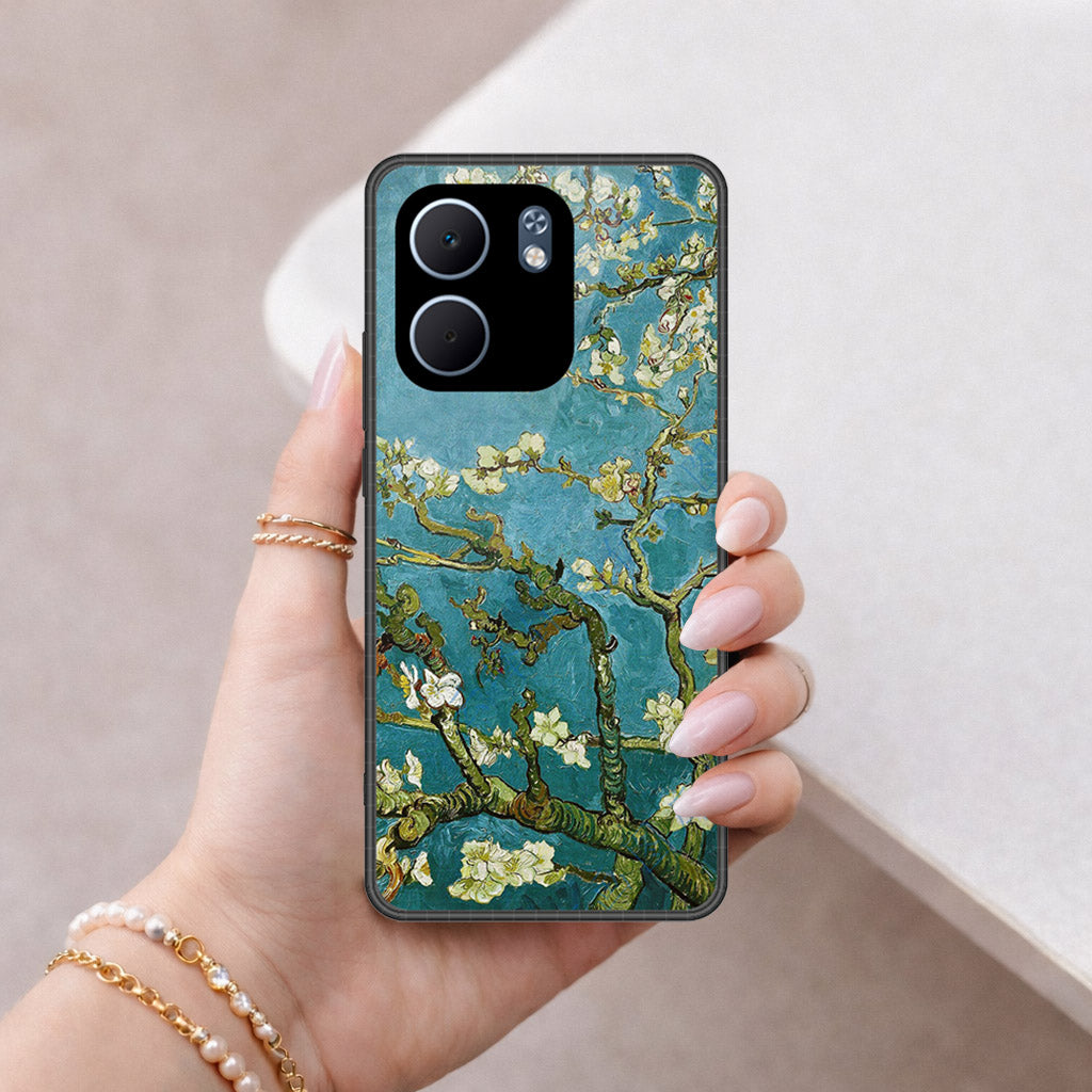 Oppo A5x 5G Cover - Foral Series 2 - HQ Premium Shine Durable Shatterproof Case