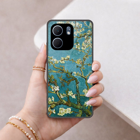 Oppo A5x 5G Cover - Foral Series 2 - HQ Premium Shine Durable Shatterproof Case