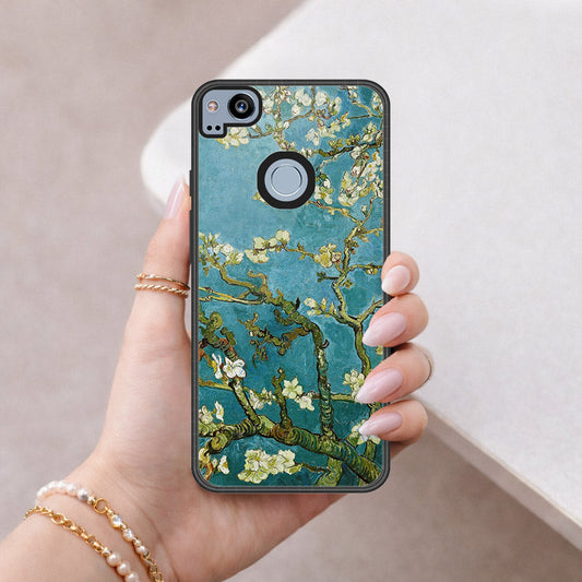 Google Pixel 2 Cover - Foral Series 2 - HQ Premium Shine Durable Shatterproof Case