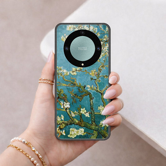 Honor X40 Cover - Foral Series 2 - HQ Premium Shine Durable Shatterproof Case
