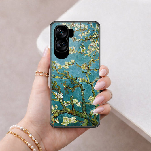 Honor 90 Lite Cover - Foral Series 2 - HQ Premium Shine Durable Shatterproof Case