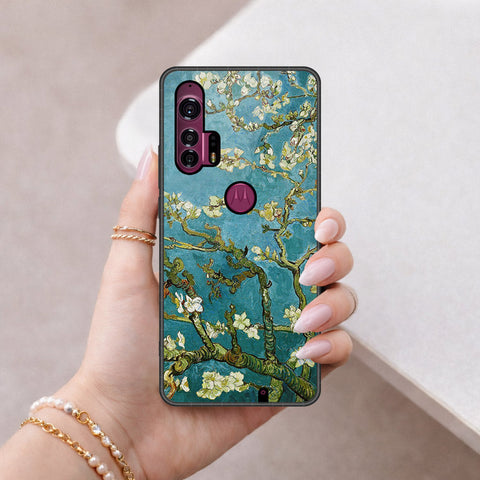 Motorola Edge Plus Cover - Foral Series 2 - HQ Premium Shine Durable Shatterproof Case