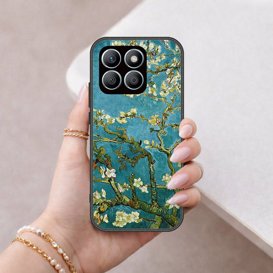 Honor X8b Cover - Foral Series 2 - HQ Premium Shine Durable Shatterproof Case