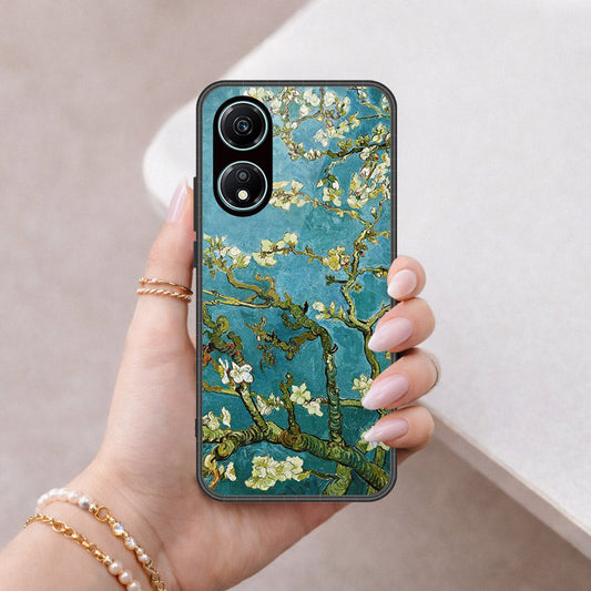 Honor X5 Plus Cover - Foral Series 2 - HQ Premium Shine Durable Shatterproof Case