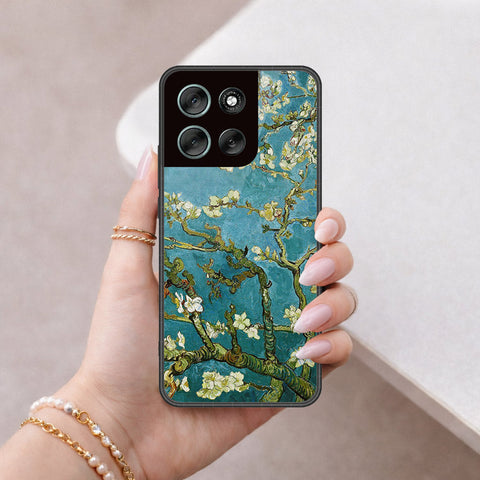 Motorola Moto G56 Cover - Foral Series 2 - HQ Premium Shine Durable Shatterproof Case