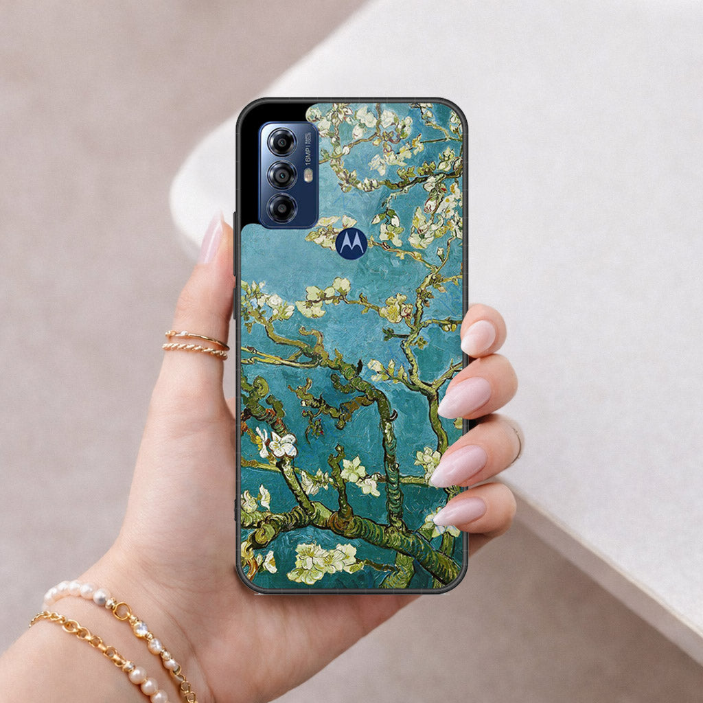 Motorola Moto G Power (2022) Cover - Foral Series 2 - HQ Premium Shine Durable Shatterproof Case