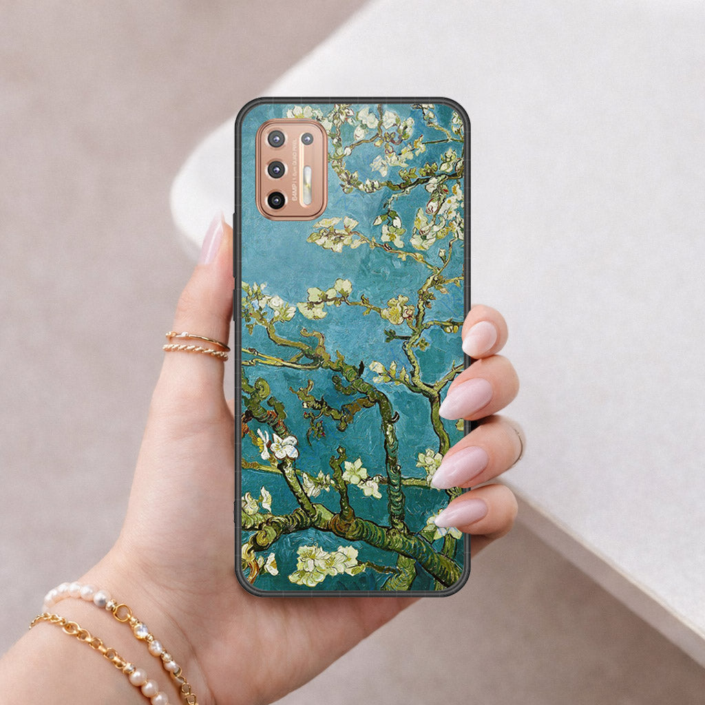 Motorola Moto G9 Plus Cover - Foral Series 2 - HQ Premium Shine Durable Shatterproof Case