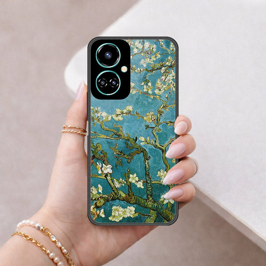 Tecno Camon 19 Cover - Foral Series 2 - HQ Premium Shine Durable Shatterproof Case