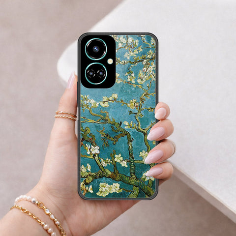 Tecno Camon 19 Pro Cover - Foral Series 2 - HQ Premium Shine Durable Shatterproof Case